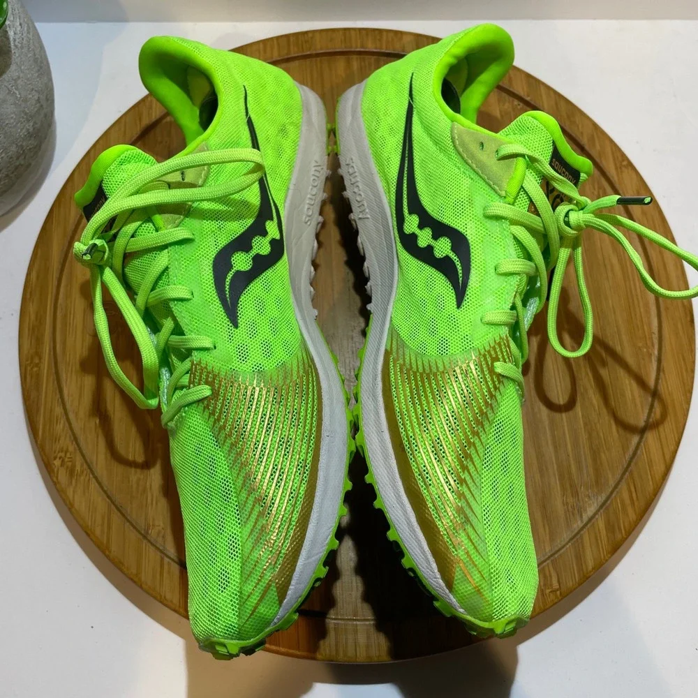 Saucony Kilkenny XC 9 Cross Country Running Sneaker Men's 9 Green Track Shoe